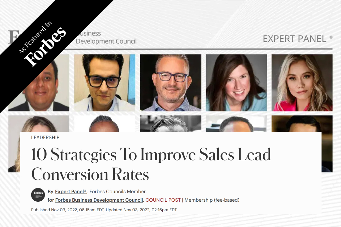 10 Strategies To Improve Sales Lead Conversion Rates