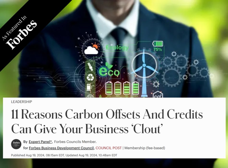 11 Reasons Carbon Offsets And Credits Can Give Your Business ‘Clout’