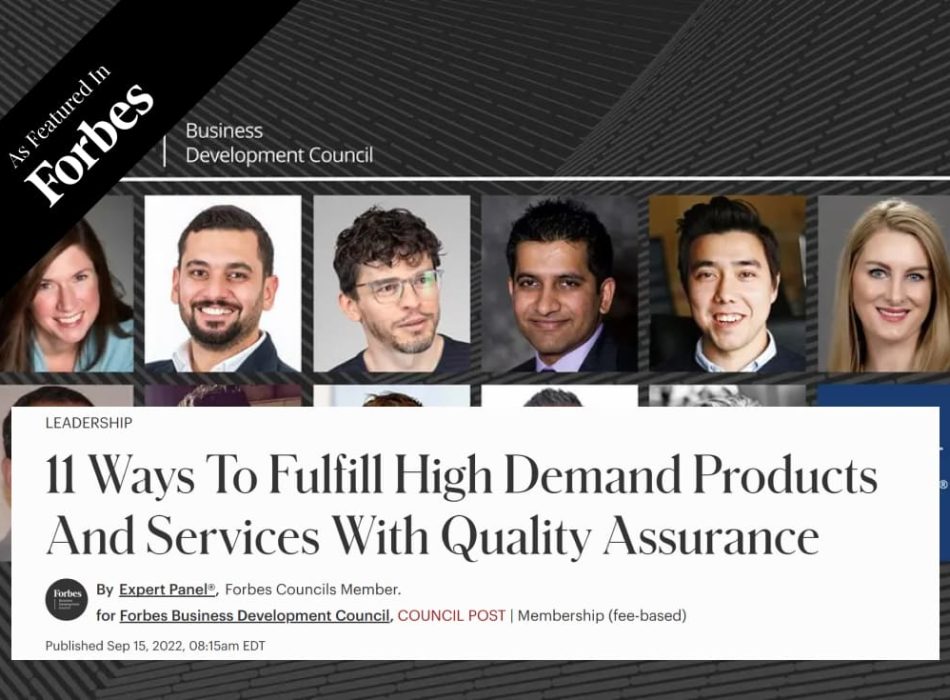 11 Ways To Fulfill High Demand Products And Services With Quality Assurance