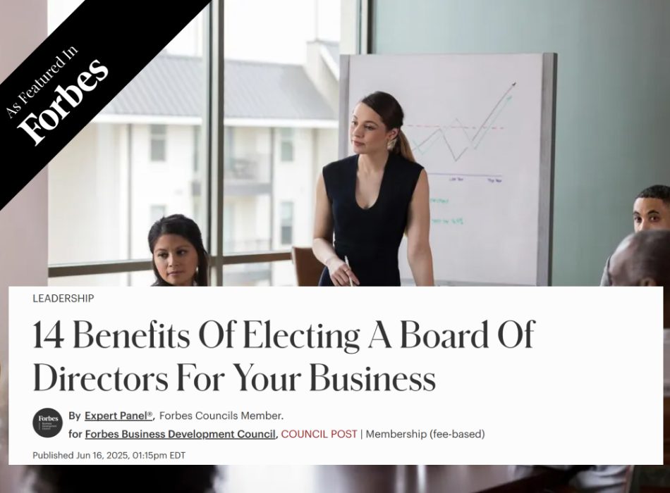 14 Benefits Of Electing A Board Of Directors For Your Business