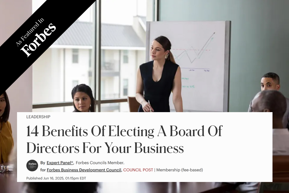 14 Benefits Of Electing A Board Of Directors For Your Business