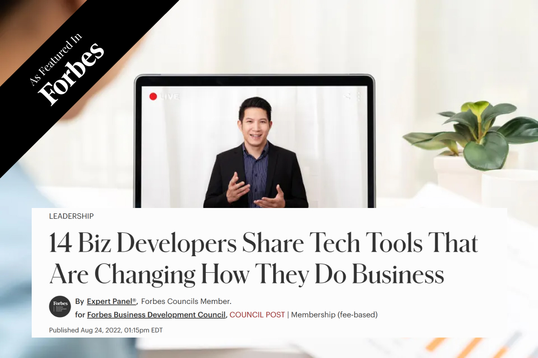 14 Biz Developers Share Tech Tools That Are Changing How They Do Business