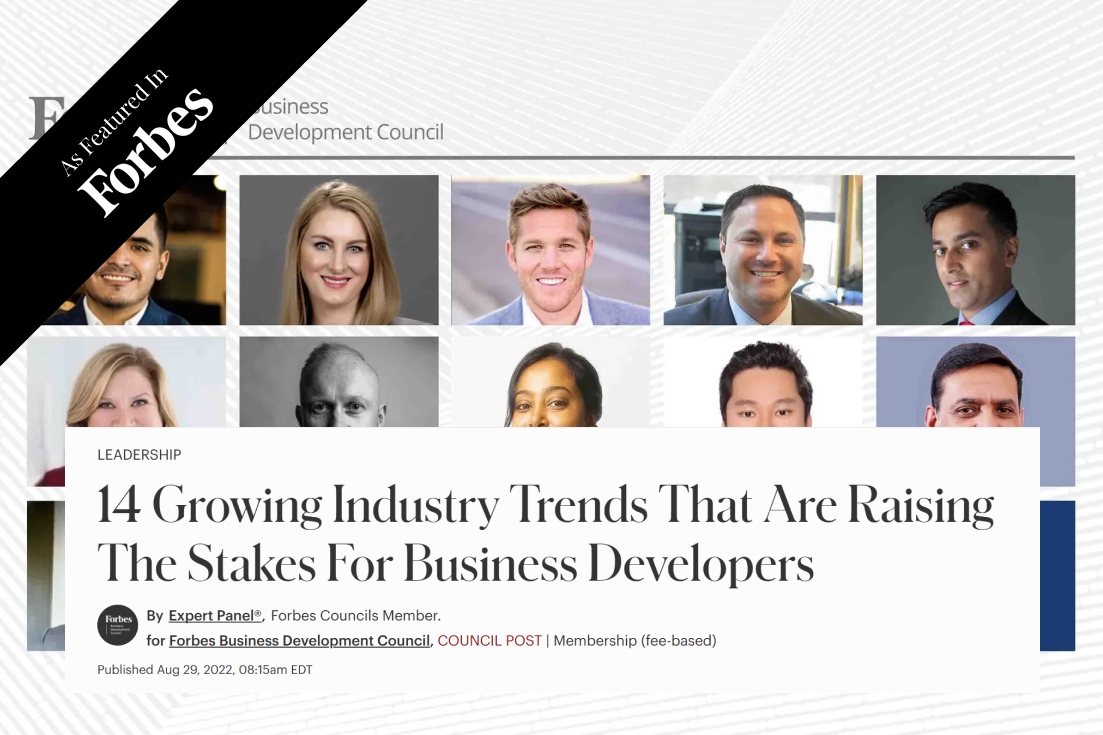 14 Growing Industry Trends That Are Raising The Stakes For Business Developers