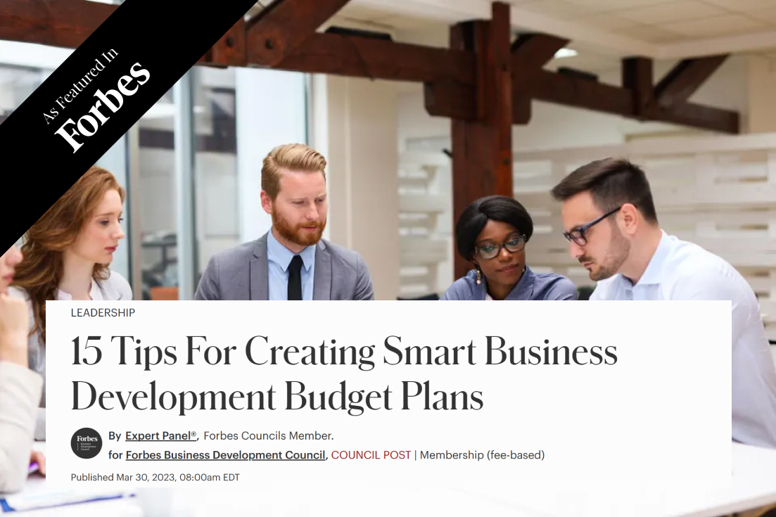 15 Tips For Creating Smart Business Development Budget Plans