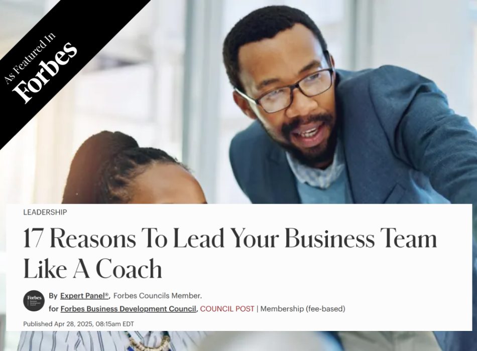 17 Reasons To Lead Your Business Team Like A Coach