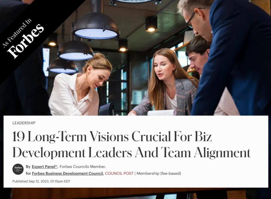 19 Long Term Visions Crucial For Biz Development Leaders And Team Alignment