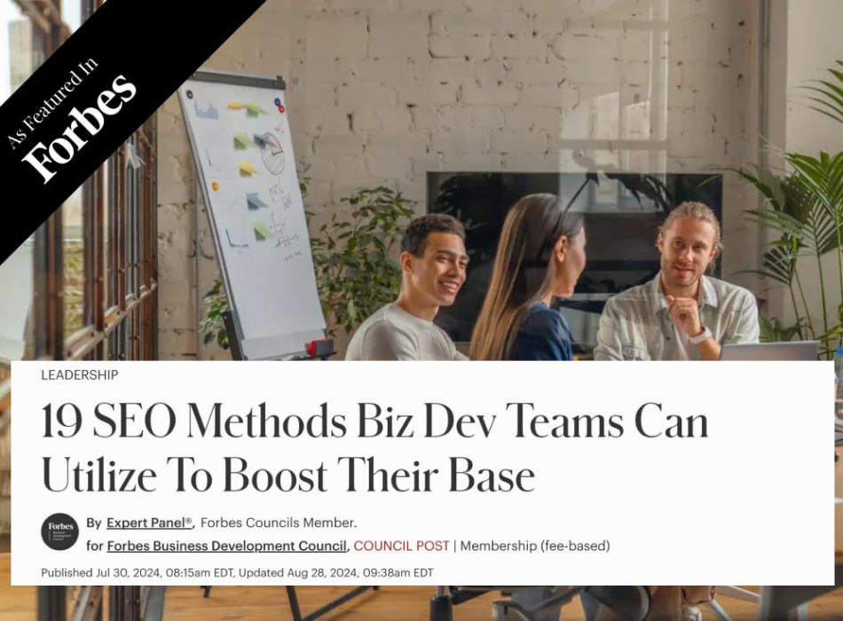 19 SEO Methods Biz Dev Teams Can Utilize To Boost Their Base