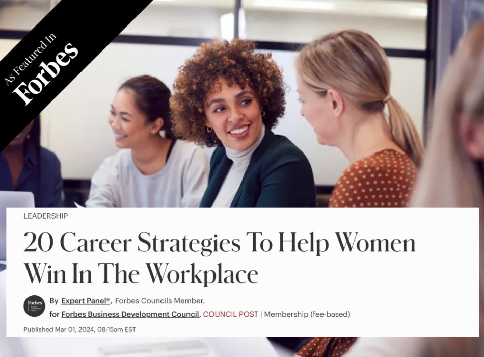 20 Career Strategies To Help Women Win In The Workplace