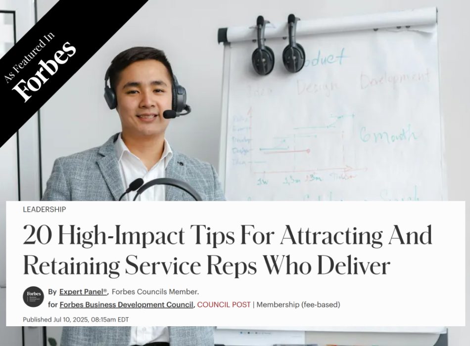 20 High Impact Tips For Attracting And Retaining Service Reps Who Deliver