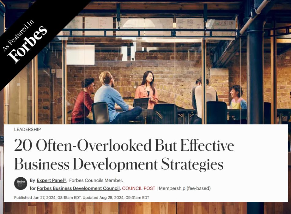 20 Often Overlooked But Effective Business Development Strategies