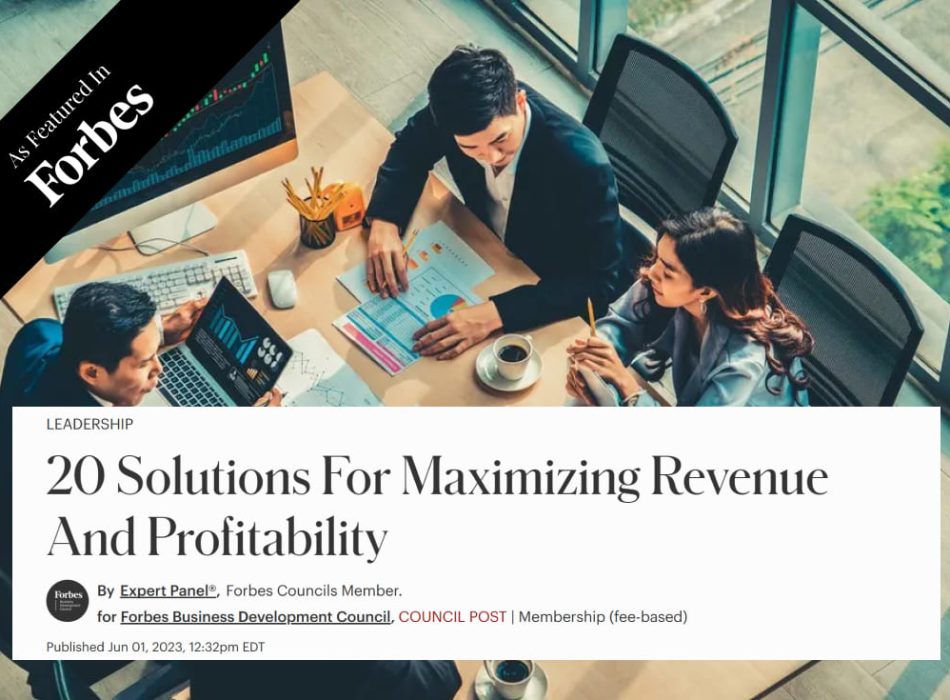 20 Solutions For Maximizing Revenue And Profitability