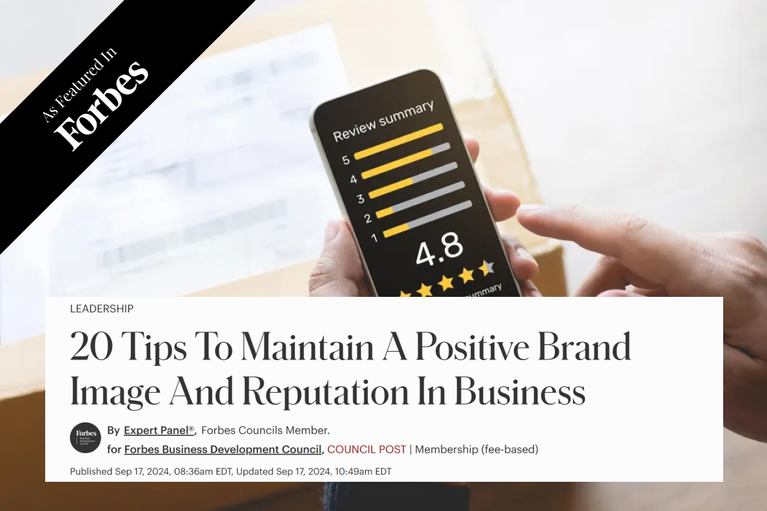 20 Tips To Maintain A Positive Brand Image And Reputation In Business