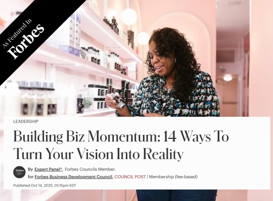 Building Biz Momentum 14 Ways To Turn Your Vision Into Reality