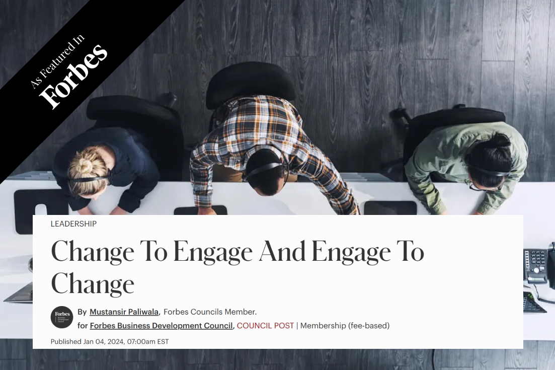 Change To Engage And Engage To Change