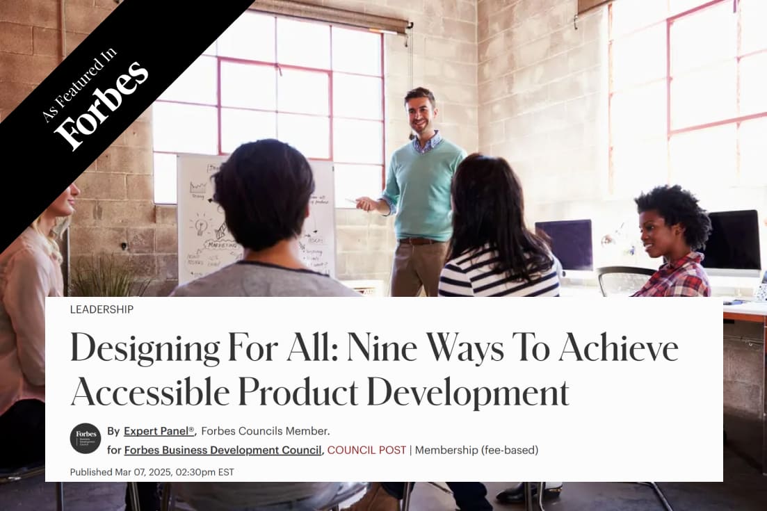 Designing For All Nine Ways To Achieve Accessible Product Development