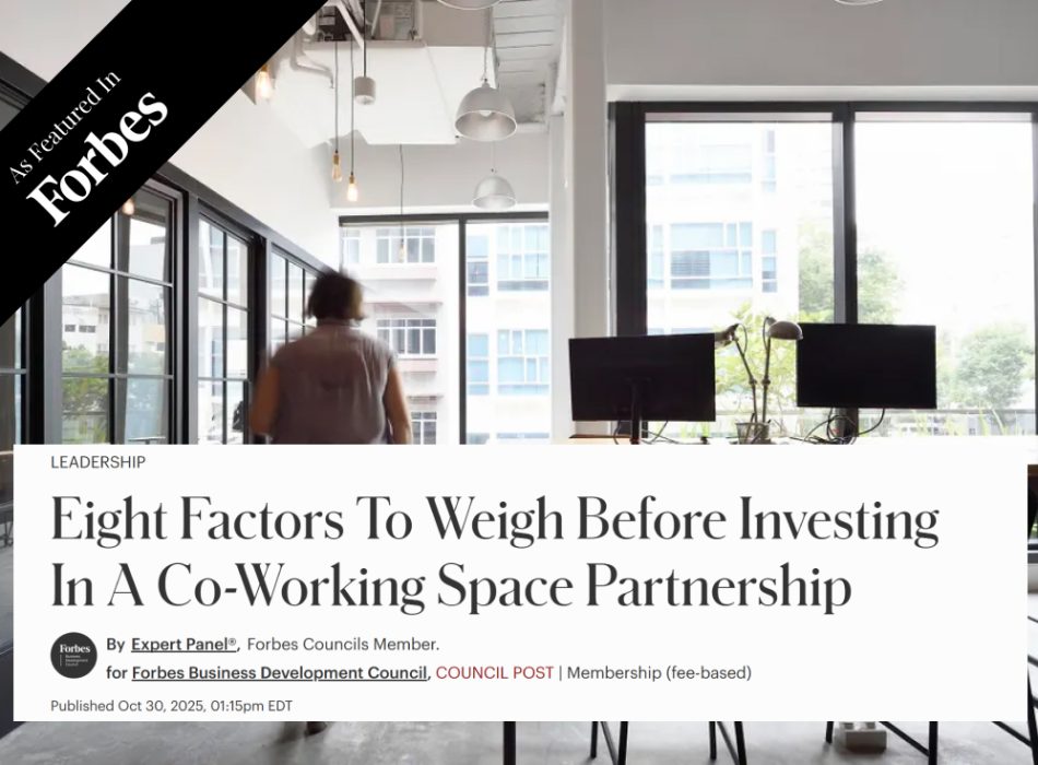 Eight Factors To Weigh Before Investing In A Co Working Space Partnership