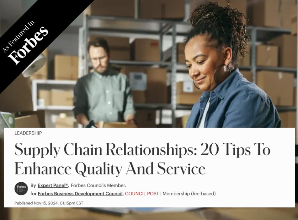Supply Chain Relationships 20 Tips To Enhance Quality And Service